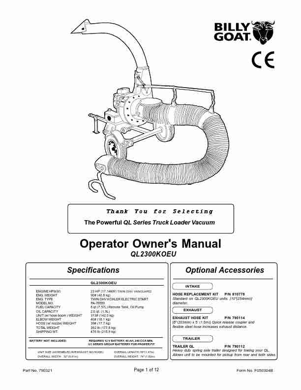 Billy Goat Vacuum Cleaner QL2300KOEU-page_pdf